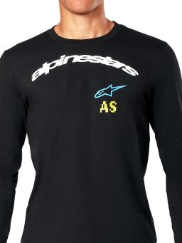 Triko BRUNDO CSF dlhý rukáv, ALPINESTARS (čierna)