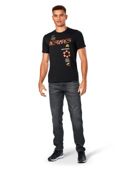 Triko ANIMOUS CSF, ALPINESTARS (čierna)