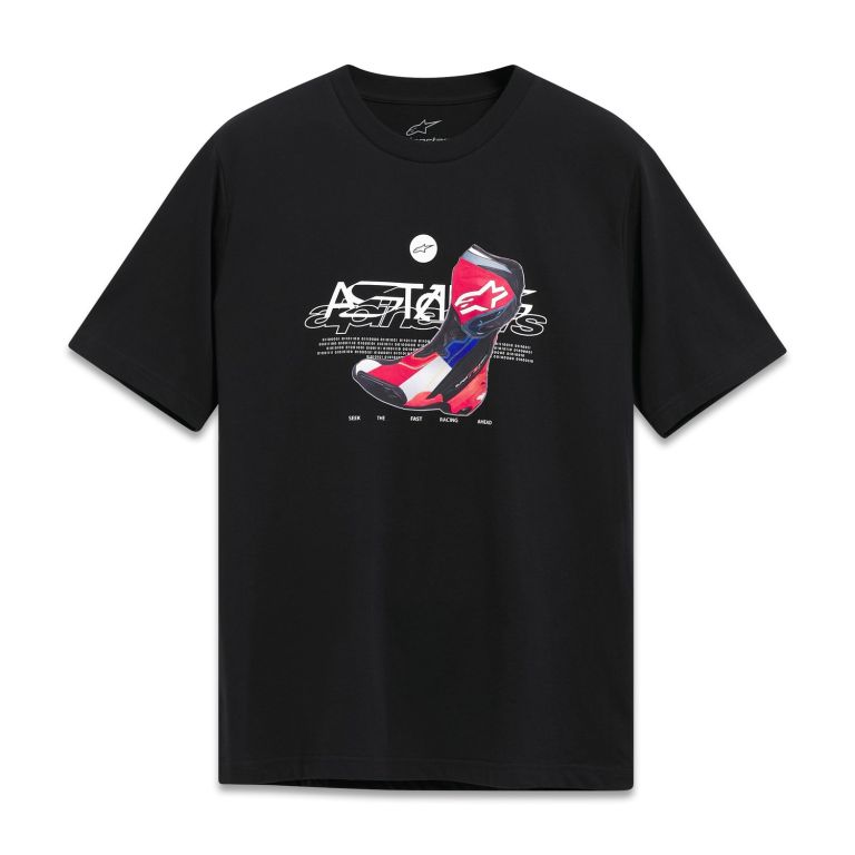 Triko R BOOT CSF, ALPINESTARS (čierna)