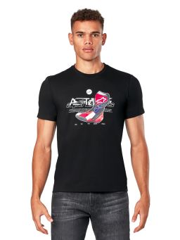 Triko R BOOT CSF, ALPINESTARS (čierna)