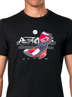 Triko R BOOT CSF, ALPINESTARS (čierna)