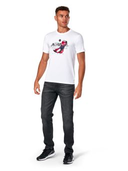 Triko R BOOT CSF, ALPINESTARS (biela)