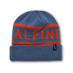 čiapka WORDY CUFF BEANIE, ALPINESTARS (modrá/červená)