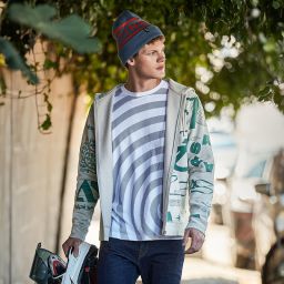 čiapka WORDY CUFF BEANIE, ALPINESTARS (modrá/červená)