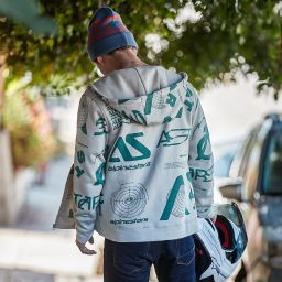 čiapka WORDY CUFF BEANIE, ALPINESTARS (modrá/červená)