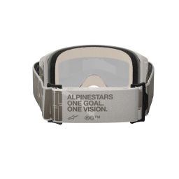 Okuliare VISION 5 HOLLOW, ALPINESTARS (piesková, zrkadlové zlaté plexi) 2025