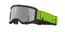 Okuliare VISION 5 HOLLOW, ALPINESTARS (šedá/žlutá fluo, zrkadlové strieborné plexi) 2025