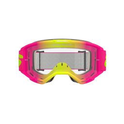 Okuliare VISION 5 WORDMARK, ALPINESTARS (růžová/žlutá fluo, číre plexi) 2025