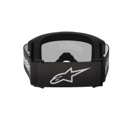 Okuliare VISION 3 WORDMARK, ALPINESTARS (čierna, zrkadlové strieborné plexi) 2025