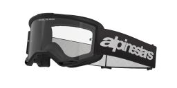 Okuliare VISION 3 WORDMARK, ALPINESTARS (čierna, číre plexi) 2025