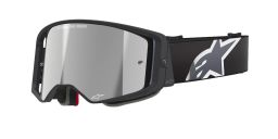 Okuliare SUPERTECH CORP, ALPINESTARS (černá/šedá, zrkadlové strieborné plexi) 2025