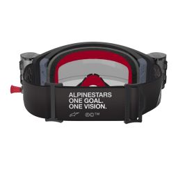 Okuliare SUPERTECH CORP ROLL-OFF WIDE VISION, ALPINESTARS (černá/šedá, číre plexi a roll-off systém) 2025