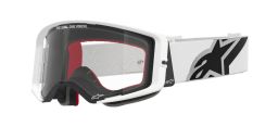 Okuliare SUPERTECH CORP, ALPINESTARS (biela, číre plexi) 2025
