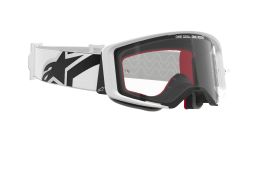 Okuliare SUPERTECH CORP, ALPINESTARS (biela, číre plexi) 2025