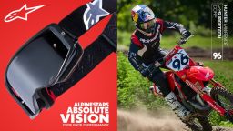 Okuliare SUPERTECH STREAM ROLL-OFF WIDE VISION, ALPINESTARS (modrá, číre plexi a roll-off systém) 2025
