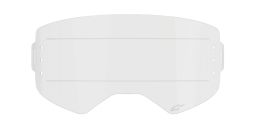 Plexi pre okuliare SUPERTECH, ALPINESTARS (číre pre systém roll-off)