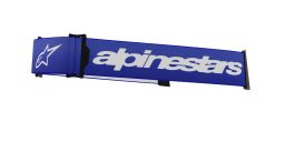 Náhradné textilné popruh pre okuliare SUPERTECH a VISION 8, ALPINESTARS (modrá/bílá)