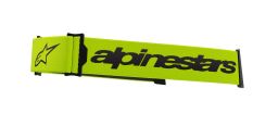 Náhradné textilné popruh pre okuliare SUPERTECH a VISION 8, ALPINESTARS (žltá fluo/černá)