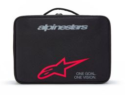 Kufor na okuliare SUPERTECH VISION, ALPINESTARS (černá/červená, kapacita 4 ks okuliarov a príslušenstvo)