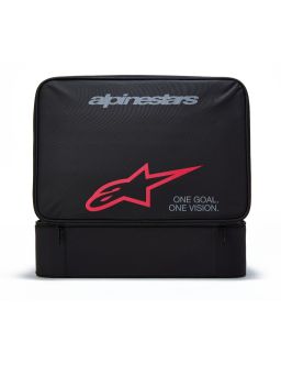 Kufor na okuliare SUPERTECH VISION, ALPINESTARS (černá/červená, kapacita 4 ks okuliarov a príslušenstvo)