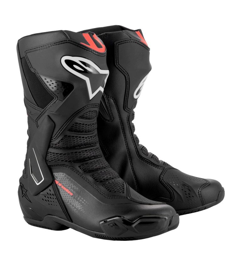 Topánky SMX-6 3, ALPINESTARS (černá/červená fluo) 2025