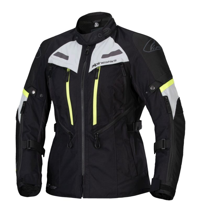 Bunda STELLA BOGOTA pre DRYSTAR, ALPINESTARS, dámska (černá/šedá/žlutá fluo) 2025