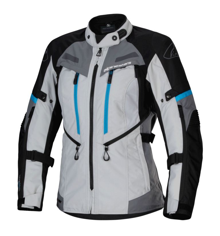 Bunda STELLA BOGOTA pre DRYSTAR, ALPINESTARS, dámska (šedá/černá/modrá) 2025