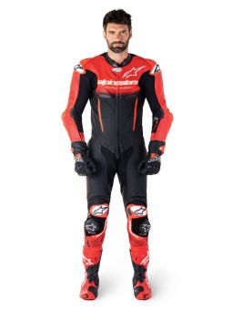 Jednodielna kombinéza GP-R7, TECH-AIR ready/kompatibilní, ALPINESTARS (černá/červená) 2026