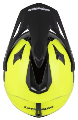 Prilba Tour 2.0 Dual, CASSIDA (žltá fluo/černá/černý matný šilt, plexi s prípravou pre Pinlock) 2025