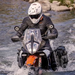 Bunda AMT-8 STRETCH DRYSTAR XF, ALPINESTARS (čierna) 2025