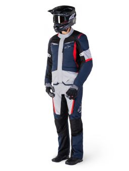 Bunda ST-1 WATERPROOF, ALPINESTARS (tmavo modrá/černá/červená) 2025