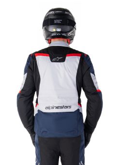 Bunda ST-1 WATERPROOF, ALPINESTARS (tmavo modrá/černá/červená) 2025