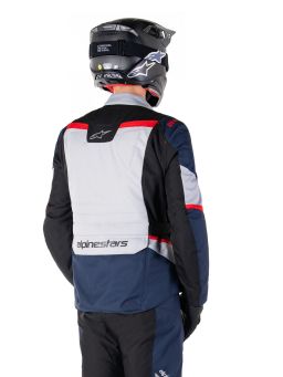 Bunda ST-1 WATERPROOF, ALPINESTARS (tmavo modrá/černá/červená) 2025