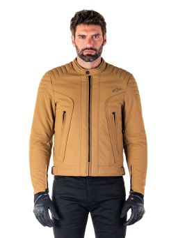 Bunda CLAYTON WATER RESISTANT, ALPINESTARS (svetle hnedá) 2025
