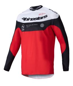 Dres PRO-DURA, ALPINESTARS (černá/červená/bílá) 2025