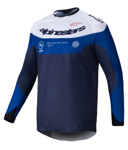 Dres PRO-DURA, ALPINESTARS (modrá/bílá) 2025