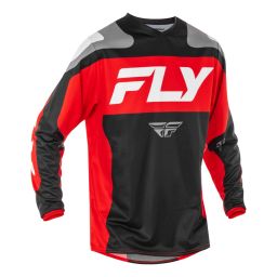 Dres F-16, FLY RACING - USA 2025 (černá/červená/bílá)