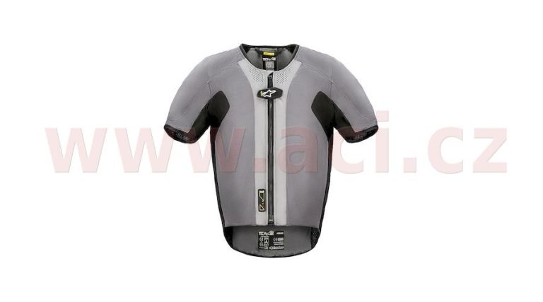 Airbagová vesta TECH-AIR®5 system, ALPINESTARS (šedá/černá) 2025
