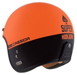 Prilba Eso Super Hooligan, CASSIDA (černá/oranžová perleť) 2025