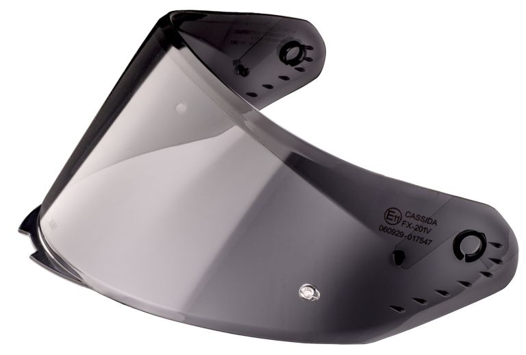 Plexi pre prilby AERO s prípravou pre Pinlock, CASSIDA - ČR (tmavé)