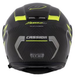 Prilba Modulo 2.1 Plus Carbon, CASSIDA (carbon/žlutá fluo/reflexní stříbrná/černá, plexi s prípravou pre Pinlock) 2025