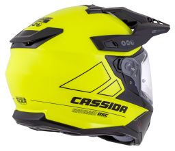 Prilba Road Runner Dual, CASSIDA (žltá fluo/černá/černý matný šilt, plexi s prípravou pre Pinlock) 2025