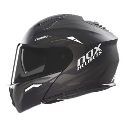 Prilba N968 Ultra, NOX (čierna matná,bílá) 2025