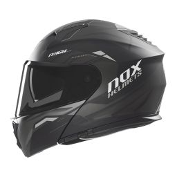 Prilba N968 Ultra, NOX (čierna matná,titanová) 2025