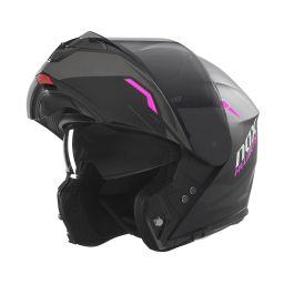 Prilba N968 Ultra, NOX (čierna matná,růžová) 2025