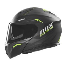 Prilba N968 Ultra, NOX (čierna matná,žlutá fluo) 2025