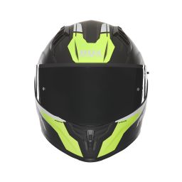Prilba N401 Crower, NOX (čierna matná, žltá fluo) 2025