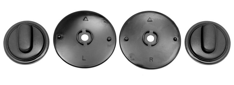 Mechanizmus plexi pre prilby Heritage L+P, NOX (čierna)
