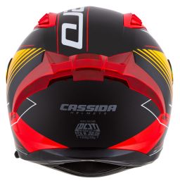 Prilba Aero Drome, CASSIDA (čierna met./oranžová/červená/bílá) 2025
