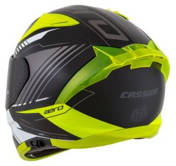 Prilba Aero Drome, CASSIDA (černá/žlutá fluo/bílá/šedá) 2025